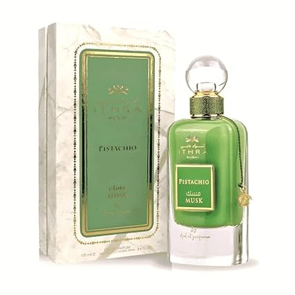 Ithra Eau de Parfum Musk 100ml Dubai for Men and Women (Musk Pistachio)